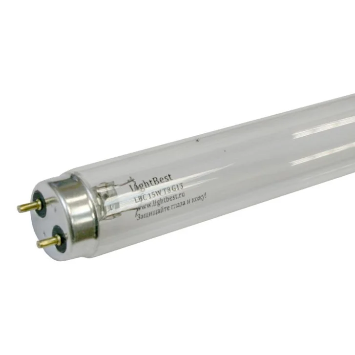 Лампа бактерицидная LightBest LBC 15W T8 G13 (ДБ 15)